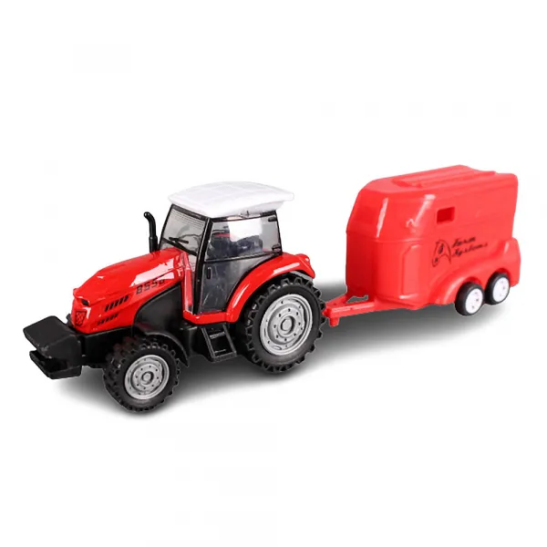 Детски метален трактор и ремарке Danysgame - Код W4726