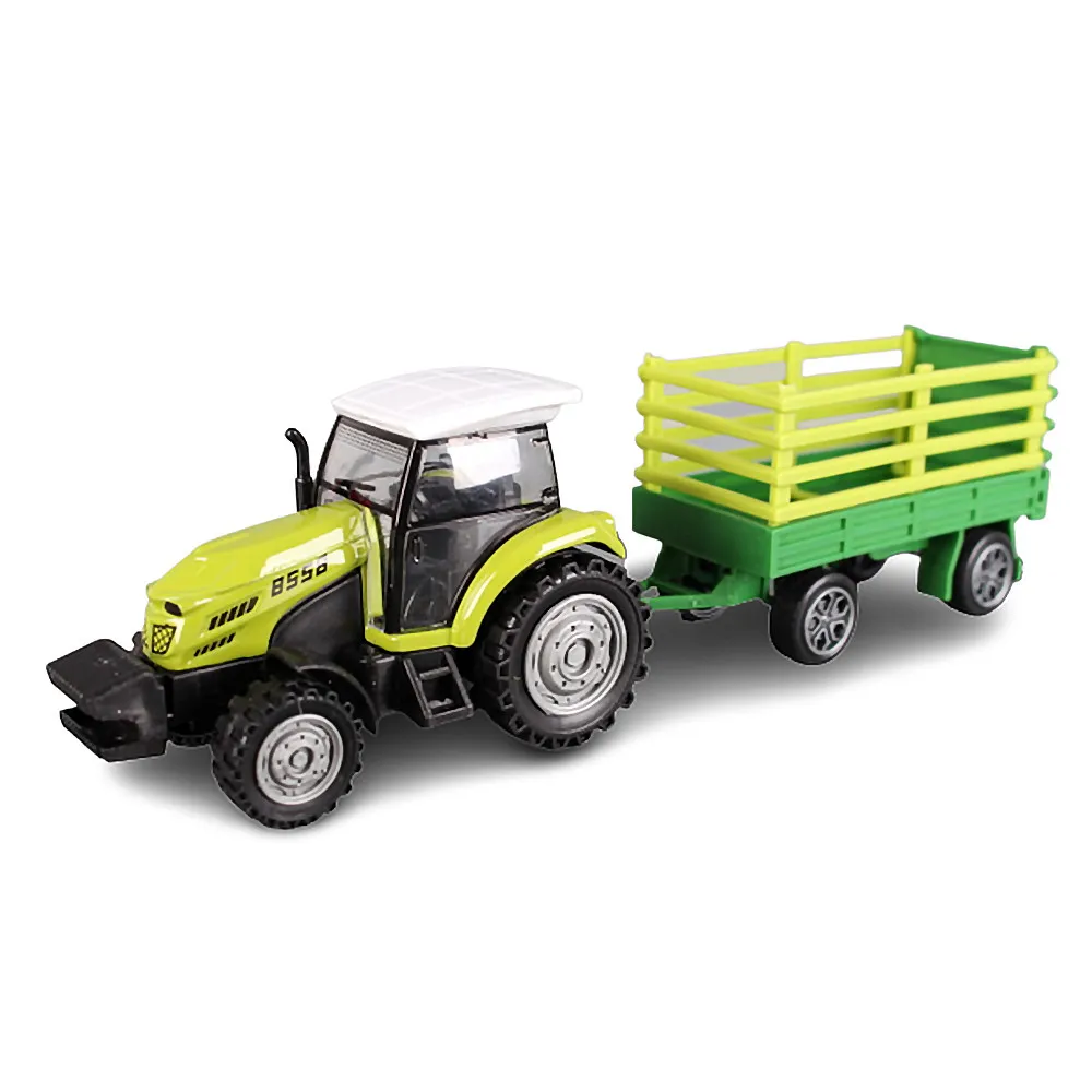Детски метален трактор и ремарке Danysgame - Код W4728