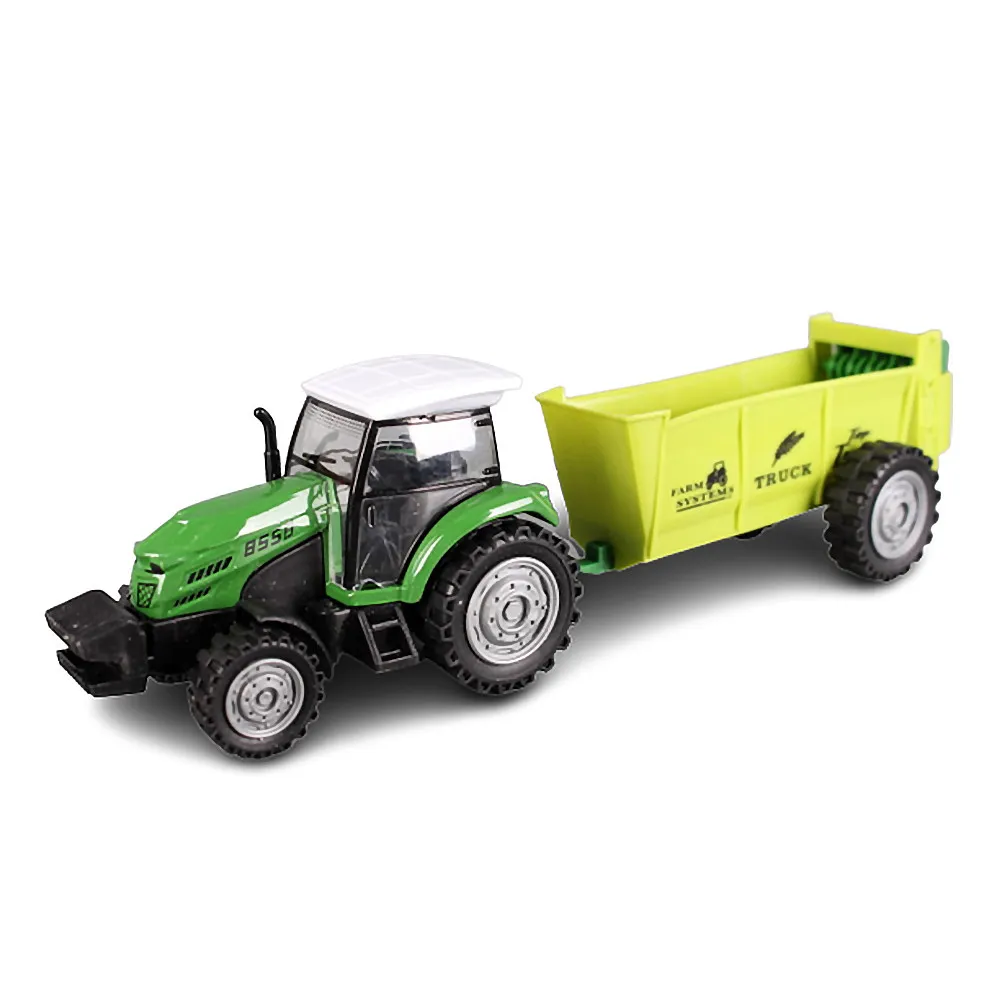 Детски метален трактор и ремарке Danysgame - Код W4729