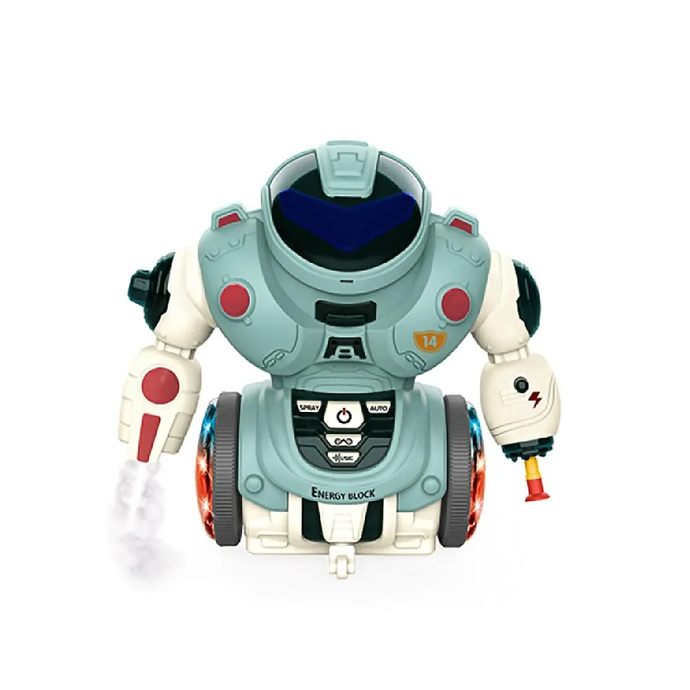 Детски танцуващ робот с 3D светлини и оръжие с пара Danysgame - Код W4765