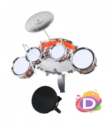 Детски комплект барабани и столче - Код D1414 3