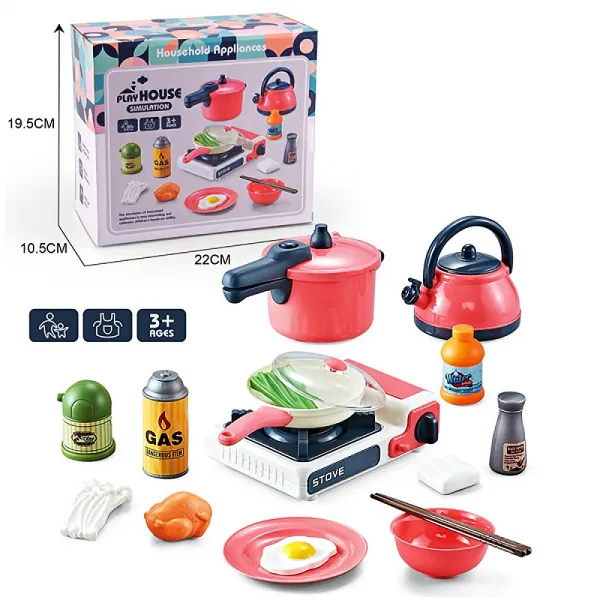 Детски комплект котлон с посуда и продукти Danysgame - Код W4913