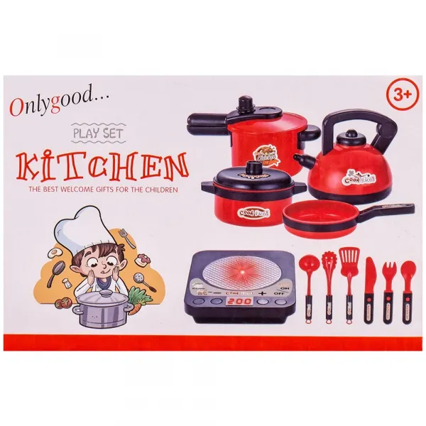 Детски кухненски комплект с котлон Danysgame - Код W3401
