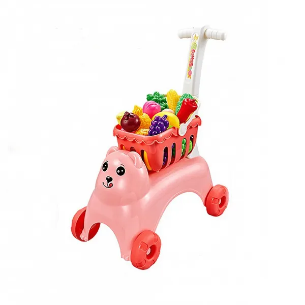 Детска количка за пазаруване с продукти Danysgame - Код W5020