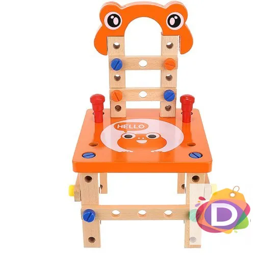 Детско столче за сглобяване (работилница) - Код D1674 2