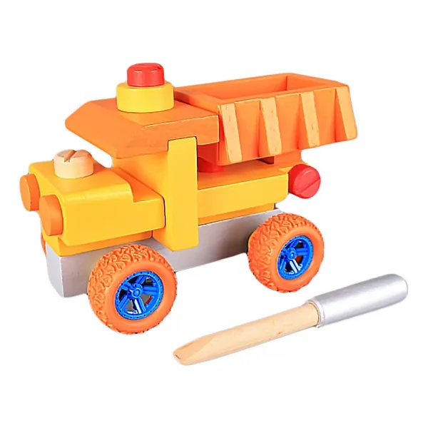 Детски дървен конструктор Строителна машина Danysgame - Код W5230