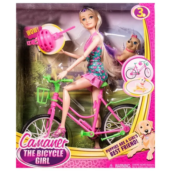 Комплект кукла с чупещи се стави и колело EmonaMall - Код W3389