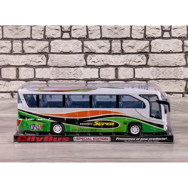Детски фрикционен автобус със звук и светлина Danysgame - Код W2649