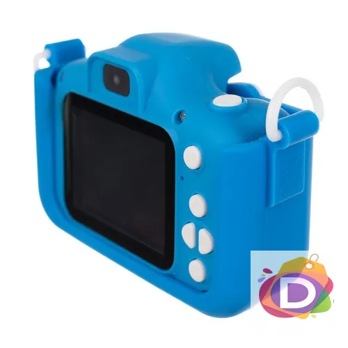 Детски дигитален фотоапарат, FULL HD КАМЕРА + 32GB КАРТА, Син, Kruzzel AC22295 - Код D2096 3