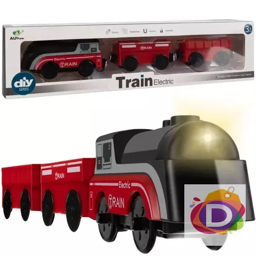 Детски електрически локомотив с два вагона - Код D2165 1