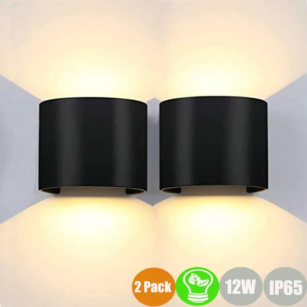 LED лампа за стена IP65 комплект 2 бр - Danysgame.com 1