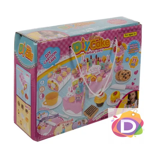 Торта за рожден ден играчка- комплект 75 части - Код D2248 6