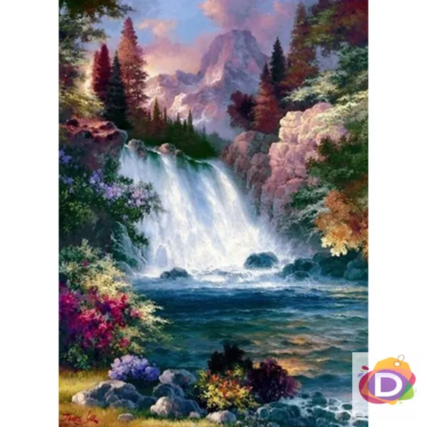 Диамантен гоблен Водопад - Код D1554 1