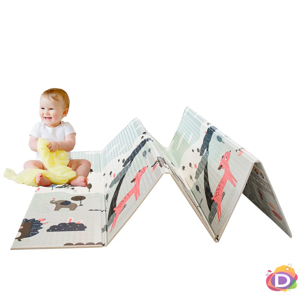 Детско килимче за игра от термоизолираща пяна 180x200x0.8 см  - Код D2366 5