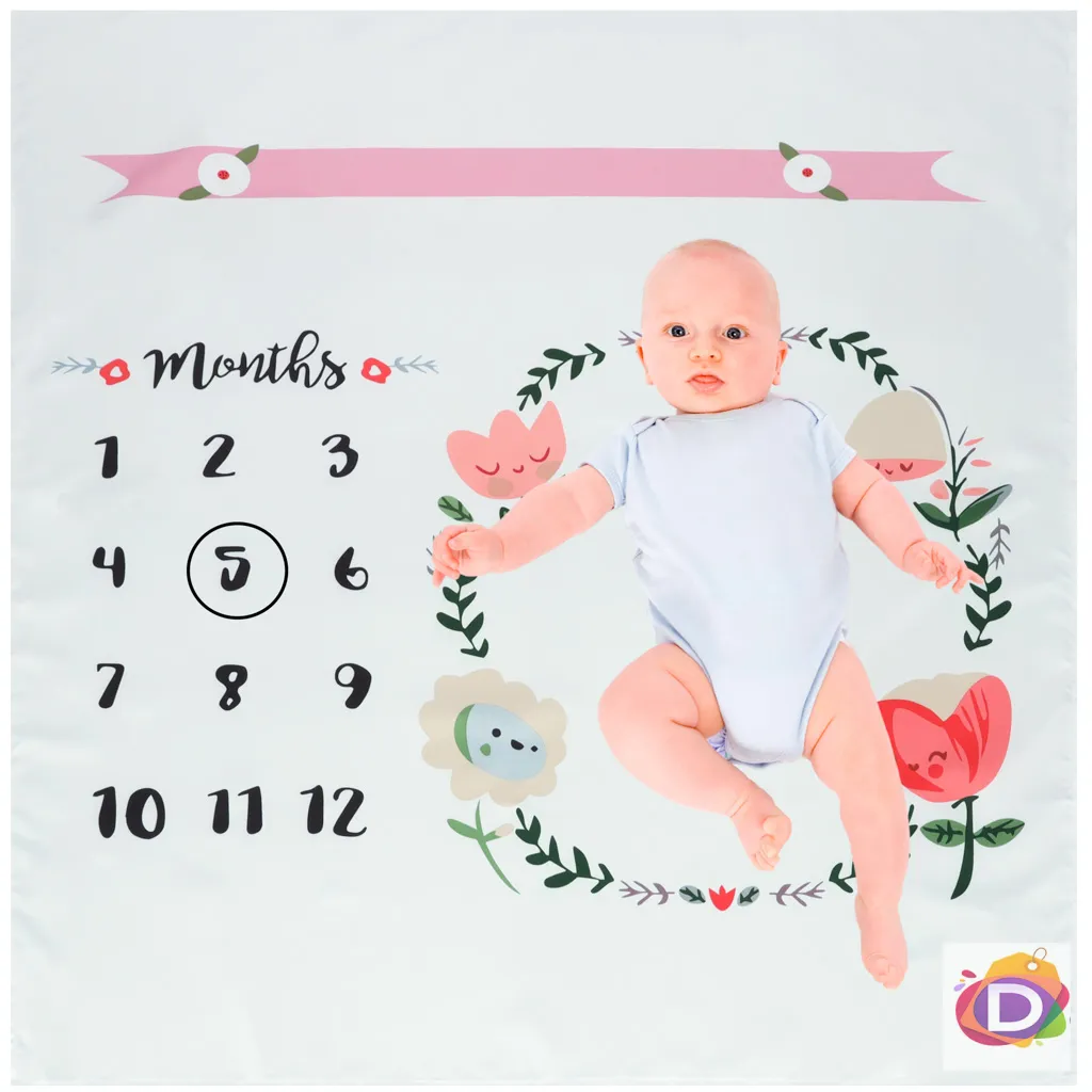 Килимче за снимки на бебе - Код D2403 1