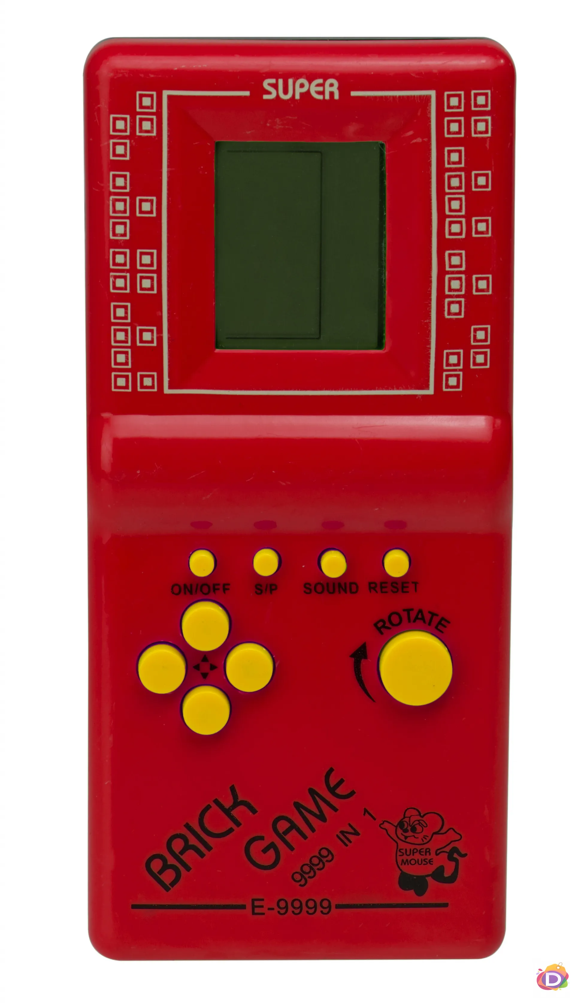 Електронна игра Тетрис 9999 в 1, червена - Код D2519 1