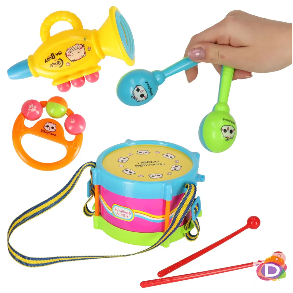 Детски музикални инструменти, комплект 4 бр  - Код D2520 1