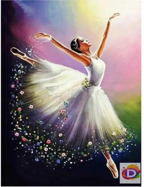 Диамантен гоблен Балерина - Код D2526 1