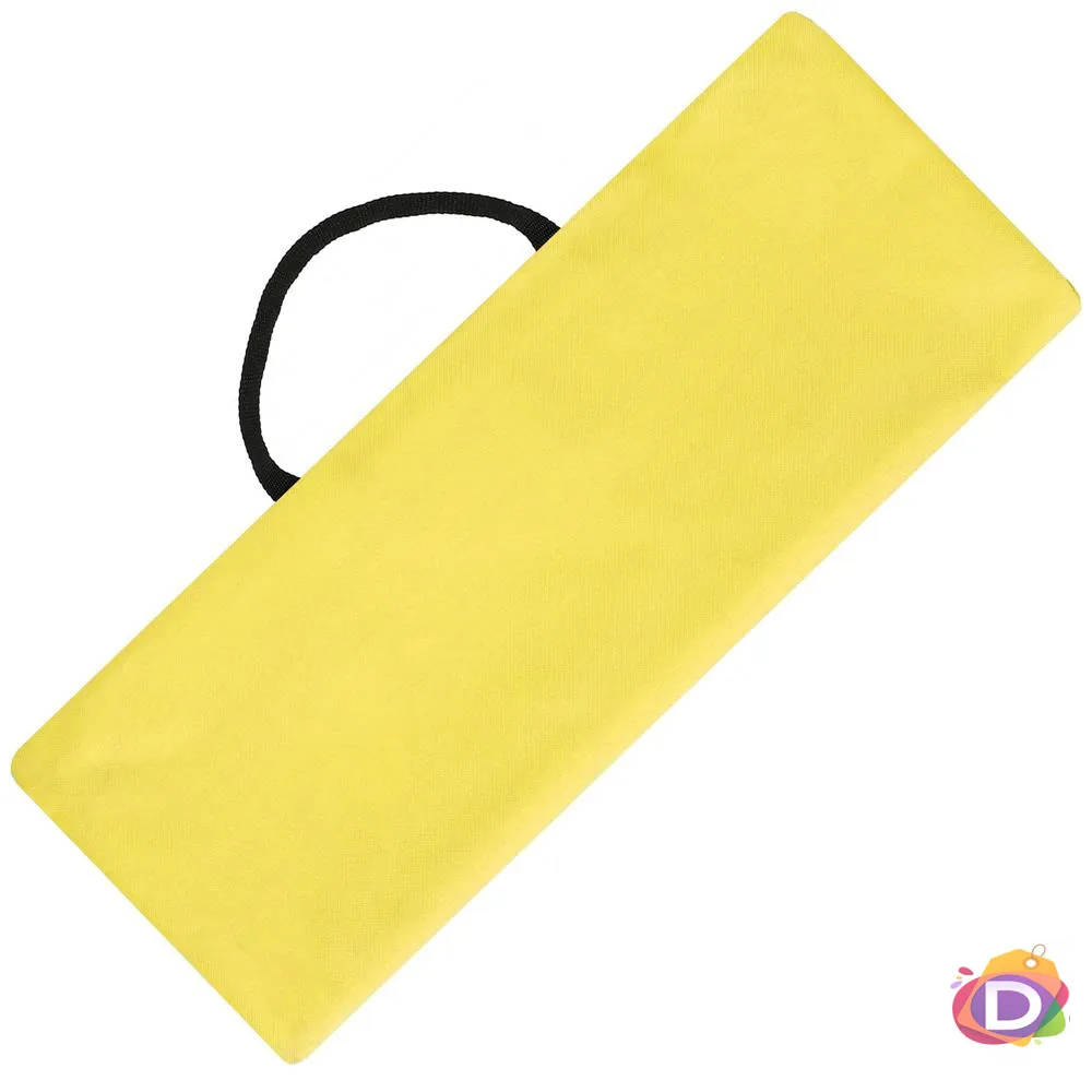Сгъваем шезлонг + чанта, жълт - Код D2557 2