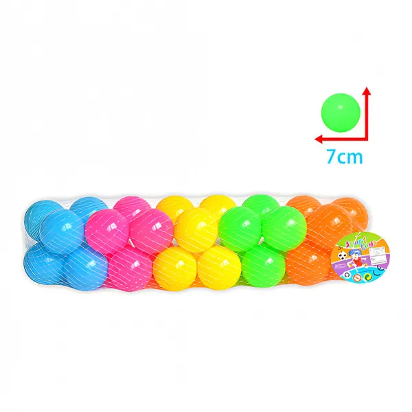Детски цветни топки 30 бр (7см) Danysgame - Код W5435