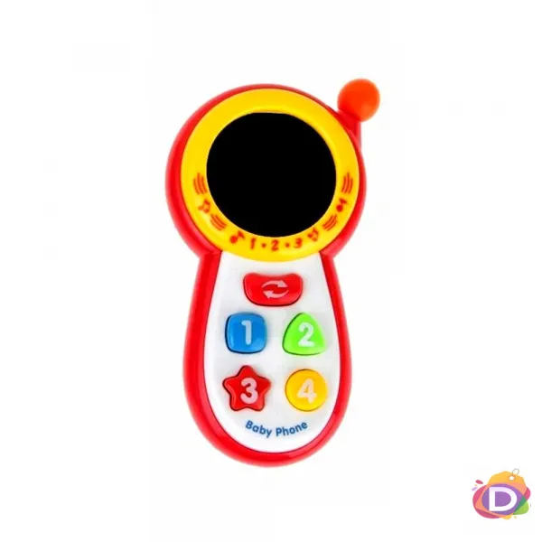 Детско говорещо телефонче на български език Код DW4255 