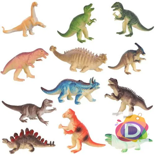 Kомплект фигурки динозаври 12 бр - Код D2699 1