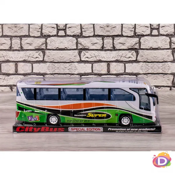 Детски фрикционен автобус със звук и светлина Danysgame - Код DW2649
