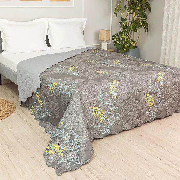 Двулицево шалте Danysgame Изи Лин, За единични легла и дивани, 150х220 см., Капитонирано - Код S16702