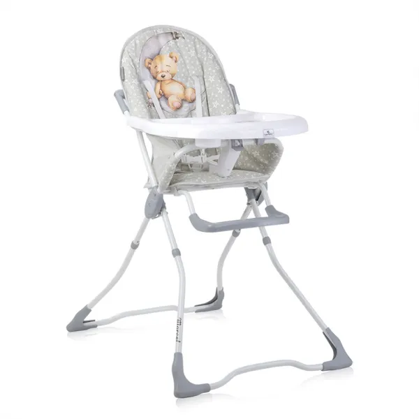 Столче за хранене MARCEL GREY SLEEPING BEAR, Сив - Код L11549