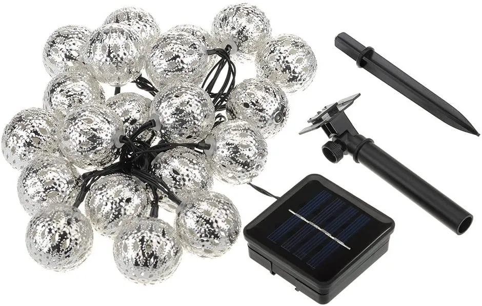 Соларни лампички топки 5м  - Danysgame.com 3