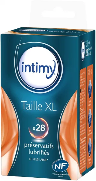 Презервативи Intimy XL размер, 28 бр.