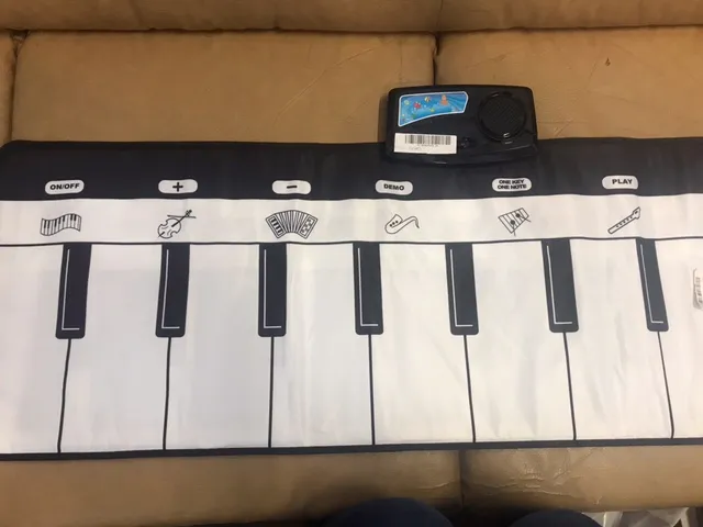 Музикална постелка, 8 инструмента, 10 клавиша 5