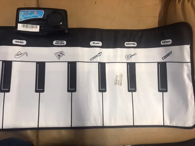 Музикална постелка, 8 инструмента, 10 клавиша 6