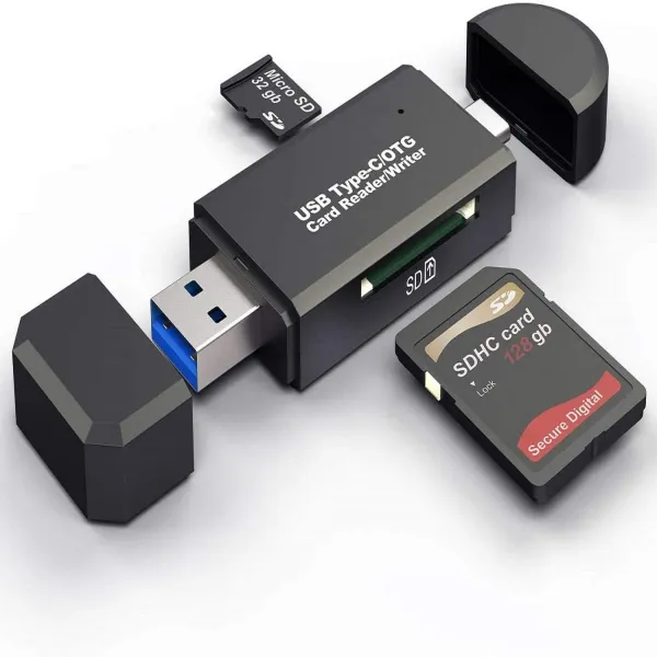 Hoonyer USB 3.0 четец на карти 1
