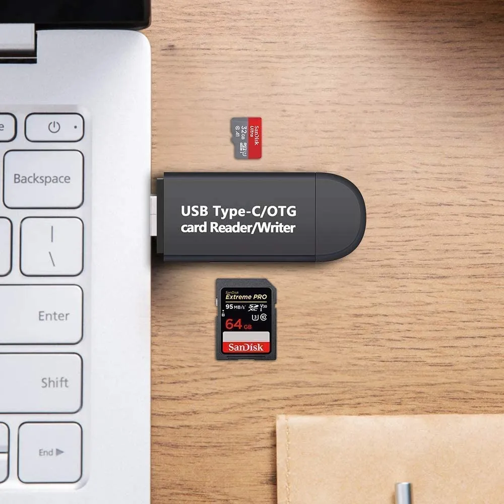 Hoonyer USB 3.0 четец на карти 3