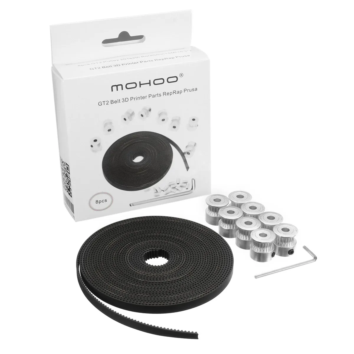 MOHOO GT2 ремъчни шайби и ремък за 3D принтер 1