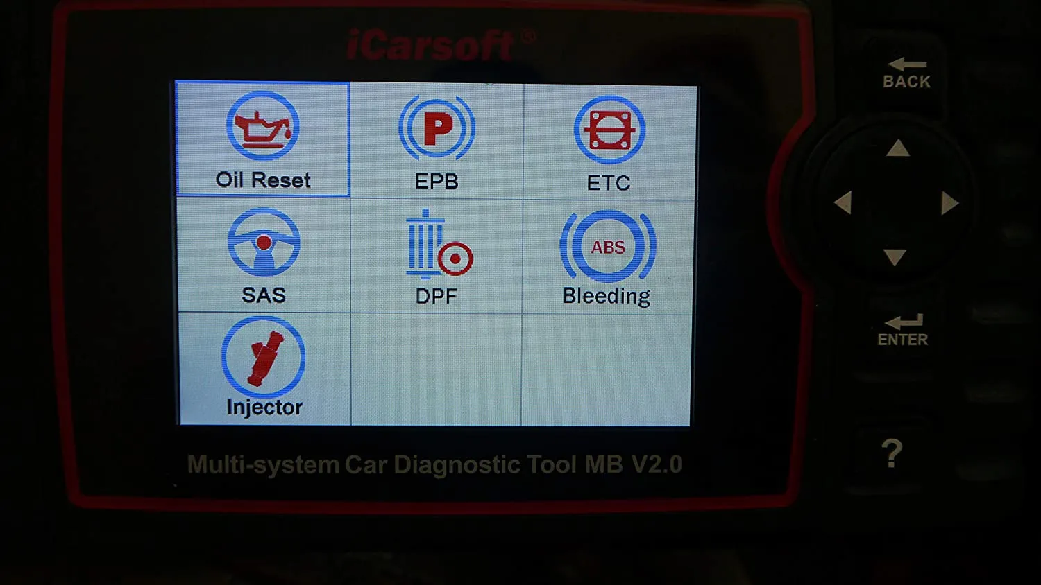 Скенер за автодиагностика iCarsoft MB V2.0 за Mercedes-Benz 5