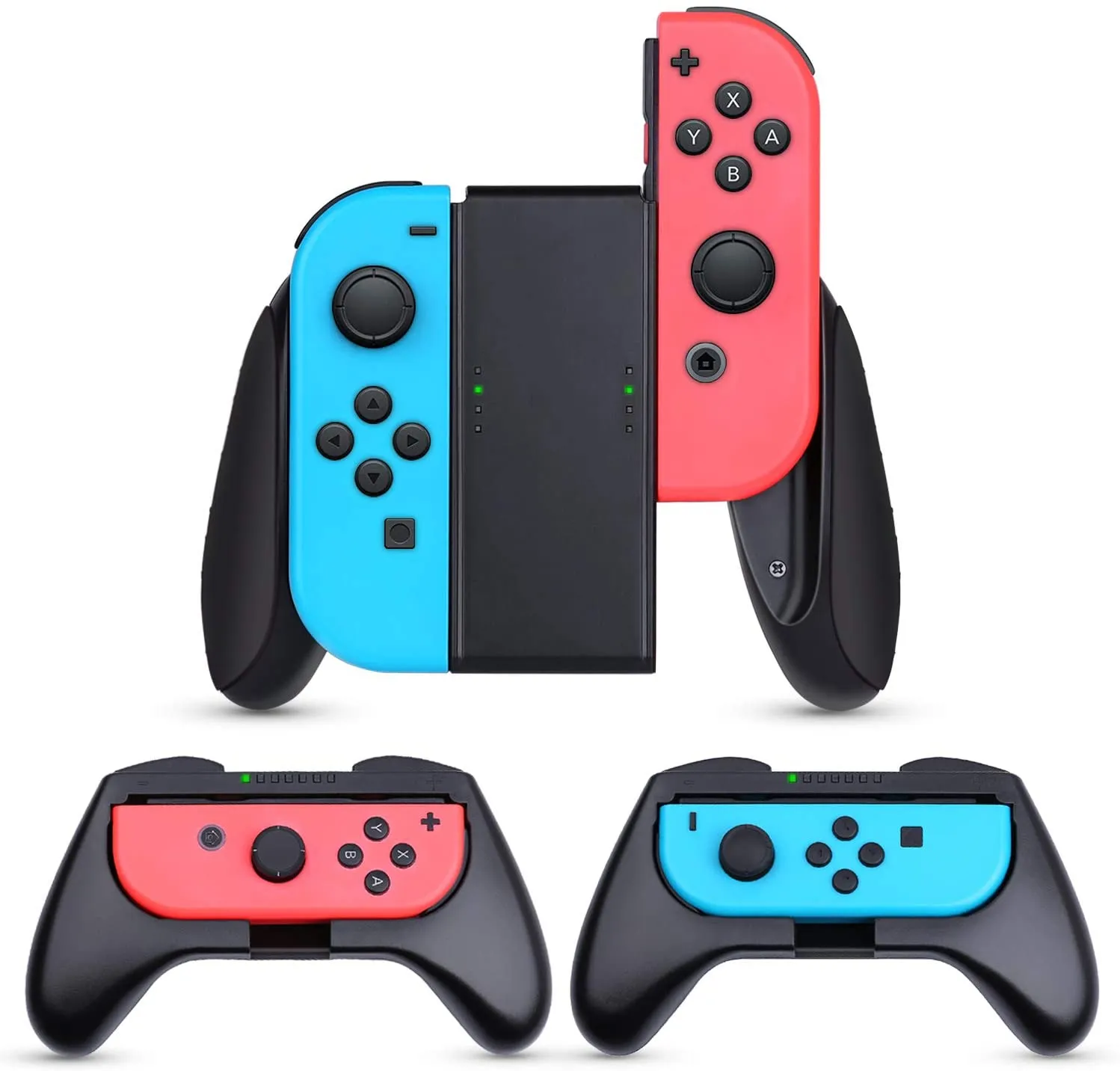 Комплект държачи 3 в 1 за Nintendo Switch Joy  1