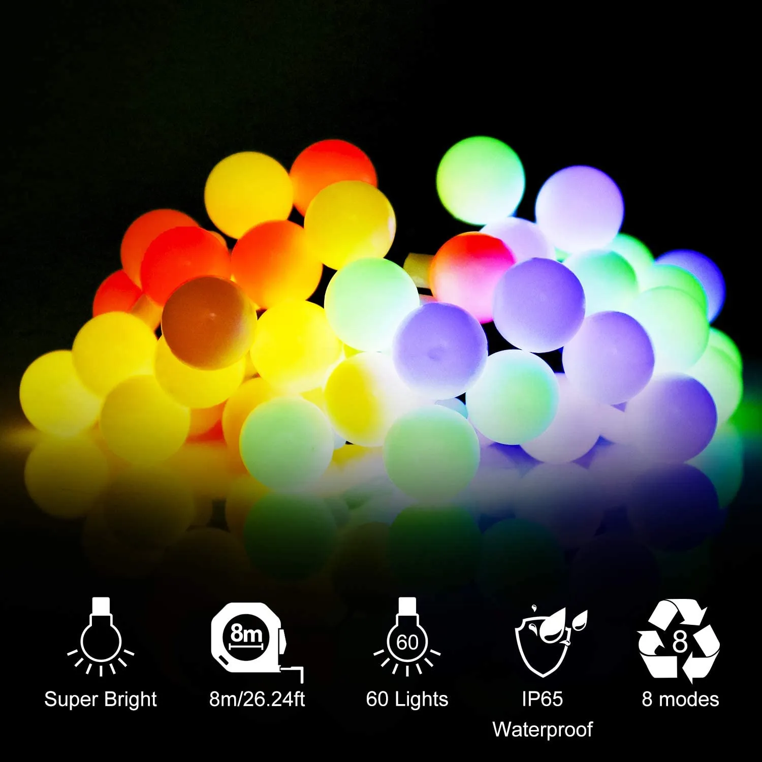 Лампички LED соларни Водоустойчив IP65 - Danysgame.com 1