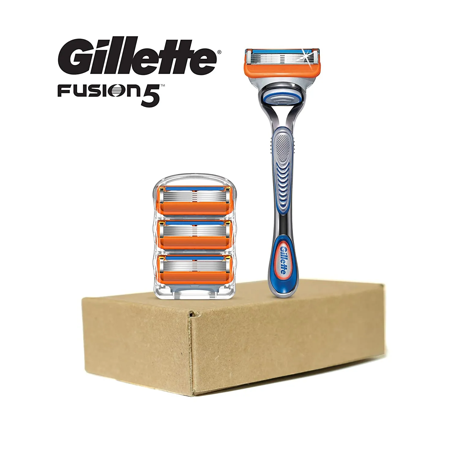 Комплект самобръсначките Gillette Fusion5 + 6 ножчета 1