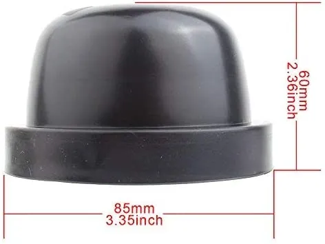 Комплект гумени капачки за фарове, 80 мм 2