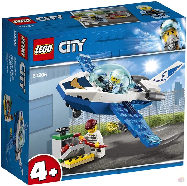 LEGO CITY Полиция в небето – реактивен патрул 60206 1