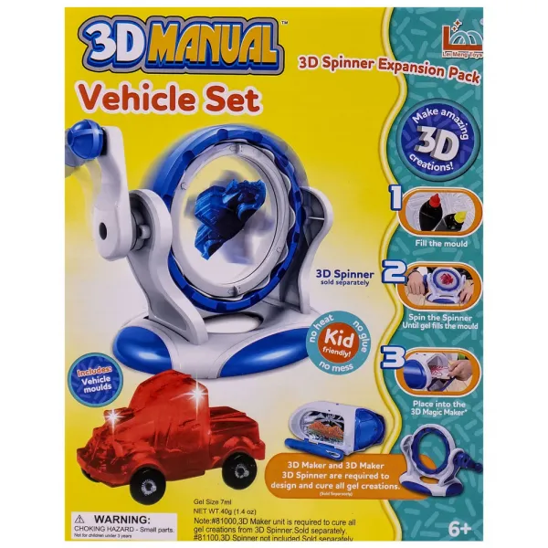 Детски комплект за 3D моделиране на автомобили  - Код W2266