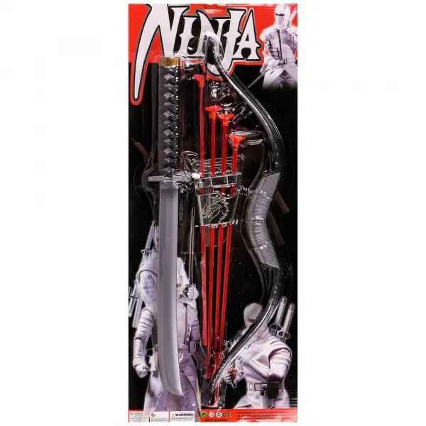 Детски комплект лък и меч NINJA - Код W2624