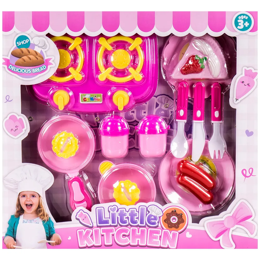Детски кухненски комплект с котлон - Код W2668