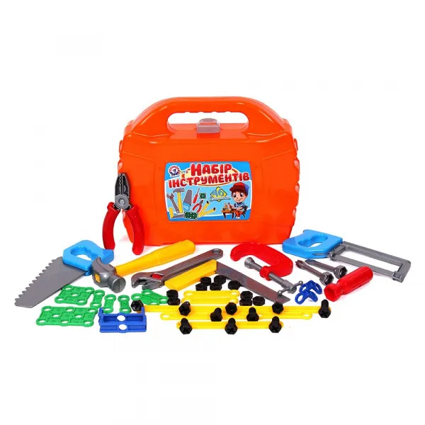 Детски куфар с инструменти (46 елемента) Technok Toys - Код W3296