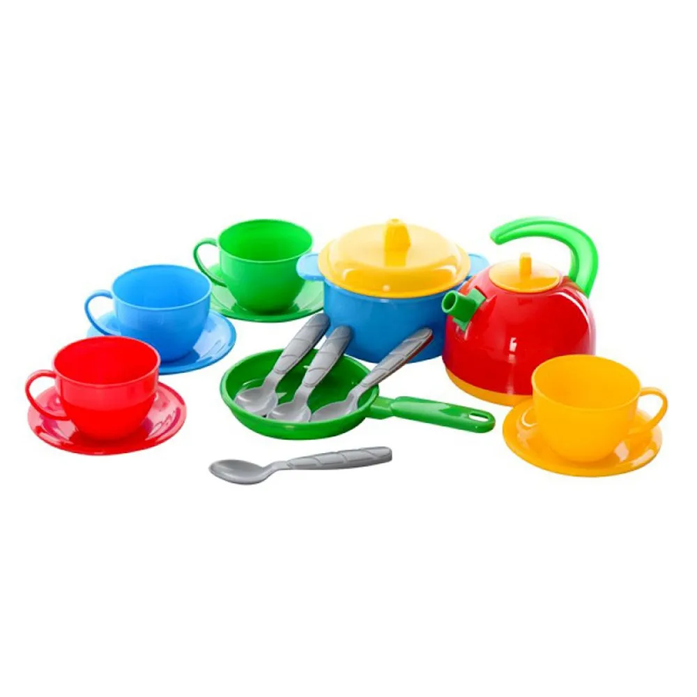 Детски кухненски комплект (17 елемента) Technok Toys - Код W3298