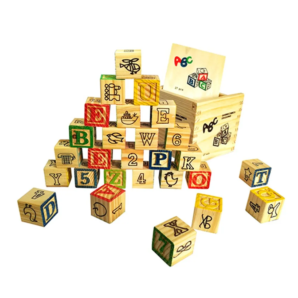 Дървени кубчета в кутия Danysgame - Код W3509