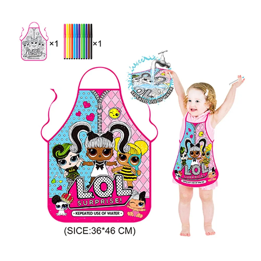 Детска престилка за оцветяване  - Код W3534