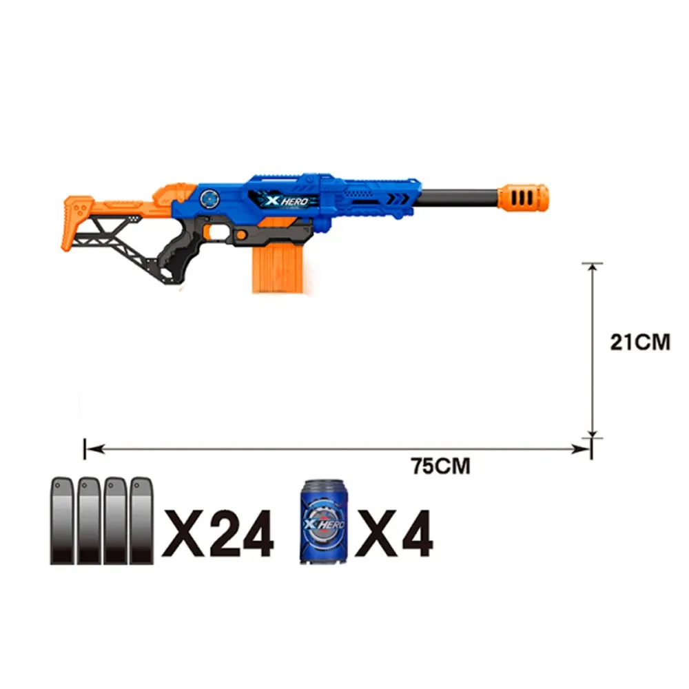 Пушка с мишени и дунапренени стрели - Код W3759